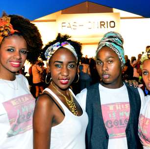 Por mais espaço, jovens negros protestam no Fashion Rio