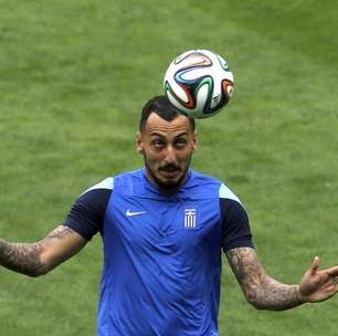 Esperança de gols, Mitroglou desfalca treino da Grécia