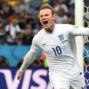 Rooney marca 1º gol em Copas, mas não evita queda inglesa