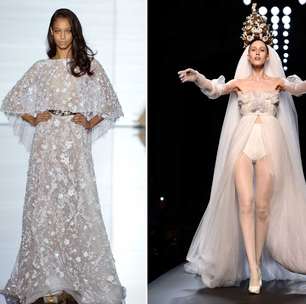 Noivas ousadas: veja 23 vestidos da alta-costura de Paris