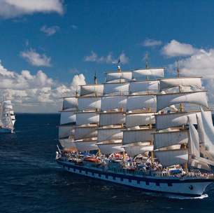 Maior veleiro do mundo permitirá a hóspede escalar mastro