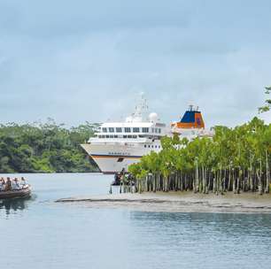 Cruzeiro de expedições 5 estrelas vai explorar Rio Amazonas