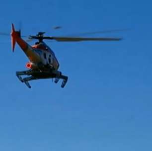 EUA projetam helicóptero com patas de inseto