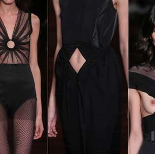 SPFW: veja detalhes dos looks apresentados por Herchcovitch