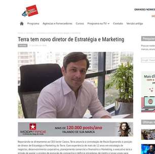 Terra na imprensa: chegada de Paulo Esperandio à companhia é o destaque