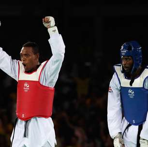 Maicon Siqueira vence britânico e leva bronze no taekwondo