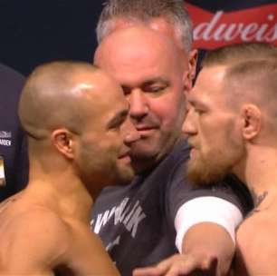 UFC 205: McGregor e Alvarez frente a frente para pesagem