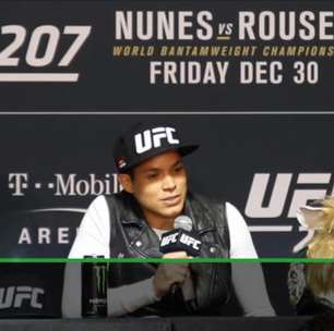 UFC 207: Amanda Nunes: "Ronda deveria fazer outra coisa"