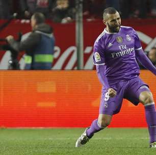 Benzema salva invencibilidade, Real elimina Sevilla e avança
