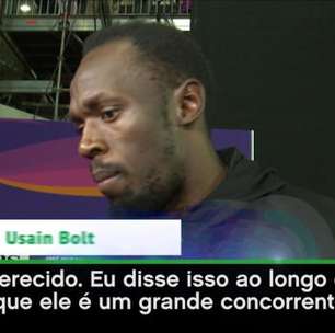 "Gatlin mereceu ganhar", diz Bolt após prova de 100m