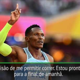 Makwala: "Agradeço a Deus e à IAAF"