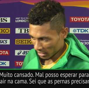 Van Niekerk, antes da final dos 200m: "Estou firme e sou abençoado"