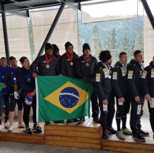 Quarteto brasileiro do Bobsled inicia temporada com vitória