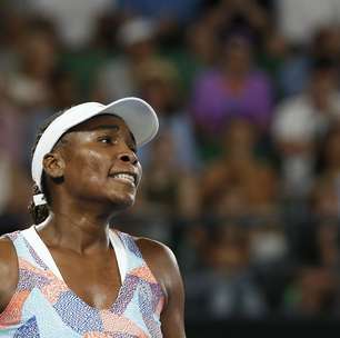 Venus Williams é eliminada na estreia do Aberto da Austrália