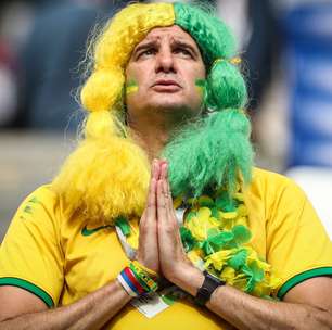 Veja fotos da torcida do Brasil contra o México