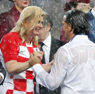 Presidente croata conquista admiradores após final da Copa