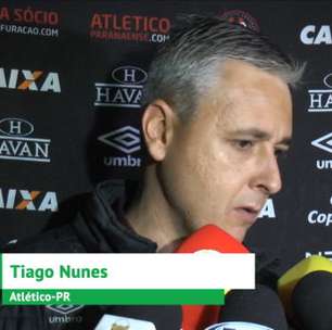 ATLÉTICO-PR: Tiago Nunes: "Temos que aprender a segurar a pressão"