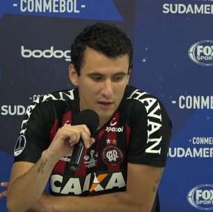 ATLÉTICO-PR: Pablo: "Muito feliz com o gol"