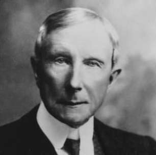 John D. Rockefeller e Bill Gates