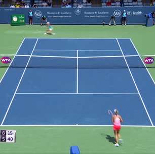 WTA Cincinnati: Barty venceu Kontaveit (4-6 7-5 7-5)