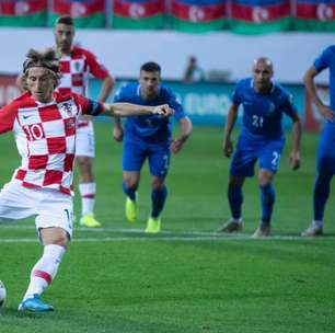 Croácia fica no empate com o Azerbaijão pelas Eliminatórias da Eurocopa