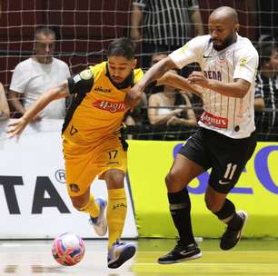 Corinthians e Sorocaba empatam no primeiro jogo da final do Paulista de futsal