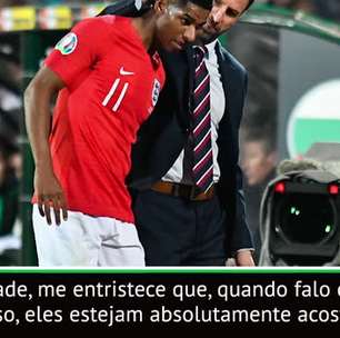 INGLATERRA: Southgate: "Infelizmente, meus jogadores estão acostumados com o racismo"
