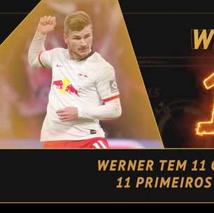 Em Alta &amp; Em Baixa: Timo Werner soma 11 gols em 11 jogos da Bundesliga