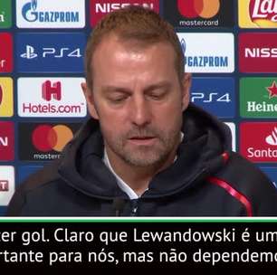 FUTEBOL: Champions League: Flick: "O Bayern não depende dos gols de Lewandowski"