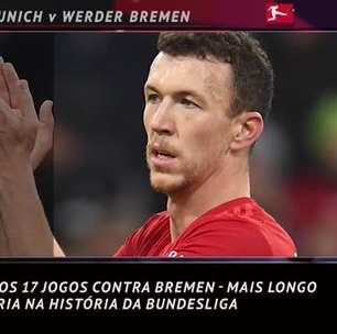 Bayern venceu seus últimos 17 jogos contra Bremen