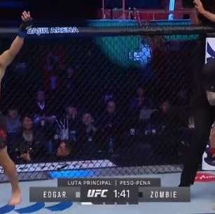 'Zumbi Coreano' vence Edgar; trio brasileiro brilha no UFC