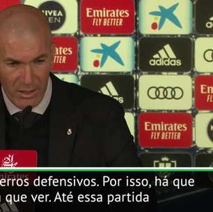 FUTEBOL: Copa do Rei: Zidane após eliminação para o Real Sociedad: "Vamos seguir com o que estamos fazendo"