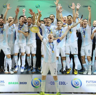 Brasil é superado pela Argentina na decisão das Eliminatórias para a Copa do Mundo de futsal