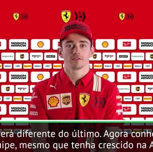 F1: Leclerc: "Não vejo a hora de entrar no carro, ligar o motor e correr na pista"