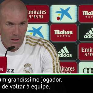 FUTEBOL: La Liga: Zidane celebra retorno de Hazard: "É hora de voltar à equipe"