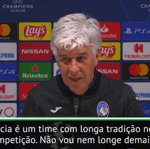 UEFA Champions League: Gasperini sobre o Valencia: 'venceu Ajax e Chelsea nesta temporada'