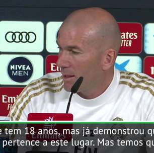 La Liga: Zidane: "Rodrygo é importante para nós, mas tenho que escolher"