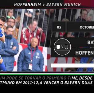 Bundesliga: 5 Coisas - Hoffenheim quer feito contra o Bayern
