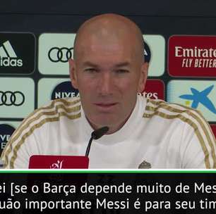 FUTEBOL: La Liga: Zidane sobre 'El Clásico': "Messi não é o único jogador do Barcelona"