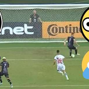 Contra o Vasco, jogador do ABC perde o gol "mais feito" de 2020; veja as reações