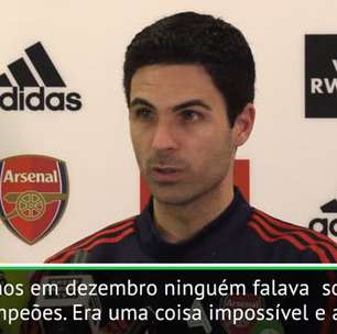Premier League: Arteta: "Arsenal tem que lutar pela Champions League"
