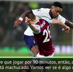 FUTEBOL: Premier League: Mourinho: "Bergwijn está machucado, mas espero que jogue na terça-feira de Champions League"