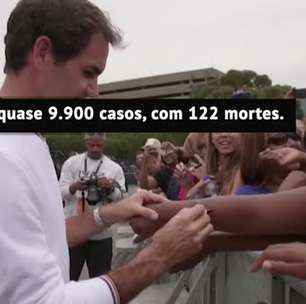 TÊNIS: ATP: Federer doa 1 milhão de francos suíços a famílias carentes