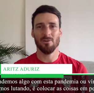 FUTEBOL: La Liga: Aduriz sobre Pandemia: "Talvez o futebol não seja tão importante assim"