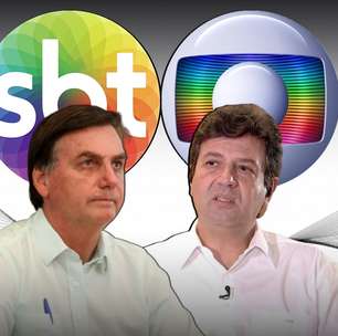 Bolsonaro no SBT e Mandetta na Globo travam guerra no Ibope