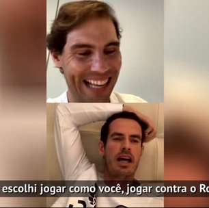 VIRAL: Tênis: Quarentena: Rafael Nadal e Andy Murray jogam o Aberto de Madrid Virtual