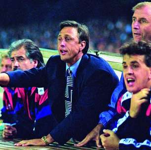 Conheça a históra de Johan Cruyff e do histórico Barcelona dos anos 90