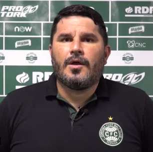 CORITIBA: Barroca analisa derrota contra o Athletico no primeiro jogo da final: "Fizemos um bom jogo, infelizmente tomamos um gol no final"