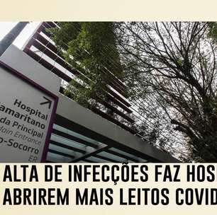 Nova alta de infecções faz hospitais privados abrirem mais leitos covid e reduzirem cirurgias