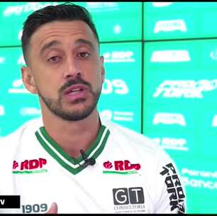 CORITIBA: Robinho volta ao Coxa, brinca sobre ser vovô do grupo e destaca: "estou empolgado!"